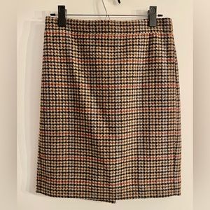 J. Crew Factory Herringbone Skirt